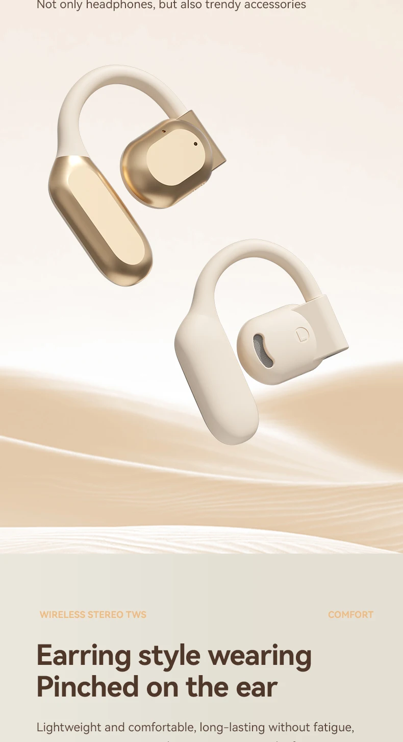 Description Picture 4 of itemNew Product M62 Bluetooth Wireless Headphones Ows Ear-Mounted Non-In-Ear Ultra-Long Battery Life Open Headphones Noise Reduction