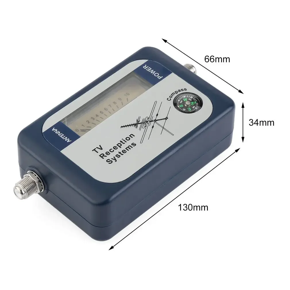 DVB-T Finder Digital Aerial Terrestrial TV Antenna Signal Power Strength Meter Pointer TV Reception Systems With Compass satellite signal finder