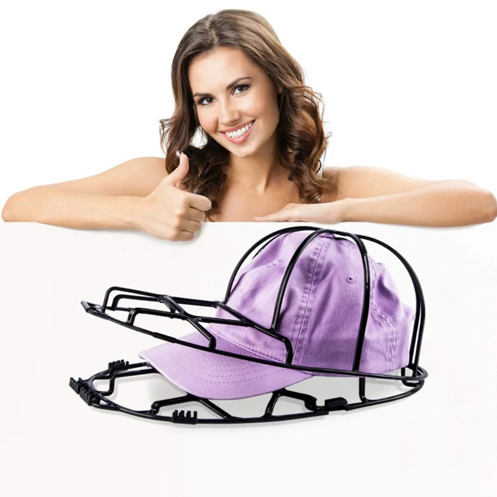 모자 와셔 야구 모자 클리너 캡 와셔 모자, 세탁기 모자 세탁 랙 거치대 프레임, 신제품, 1PC