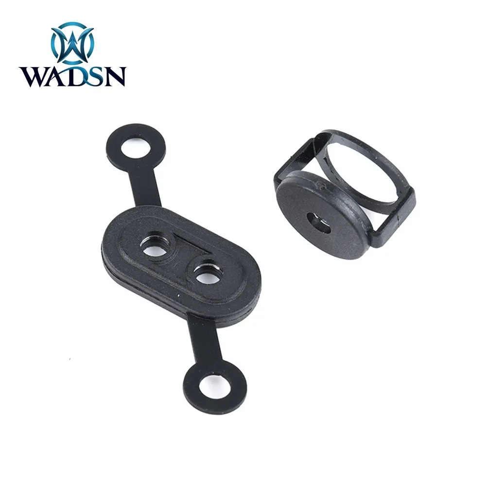 Tactical PEQ-15 LA-5C Red Dot Laser Battery Cover Hunting Light Rubber Filter Picatinny Rail Mount Base Accessories laser sight red dot laser sight