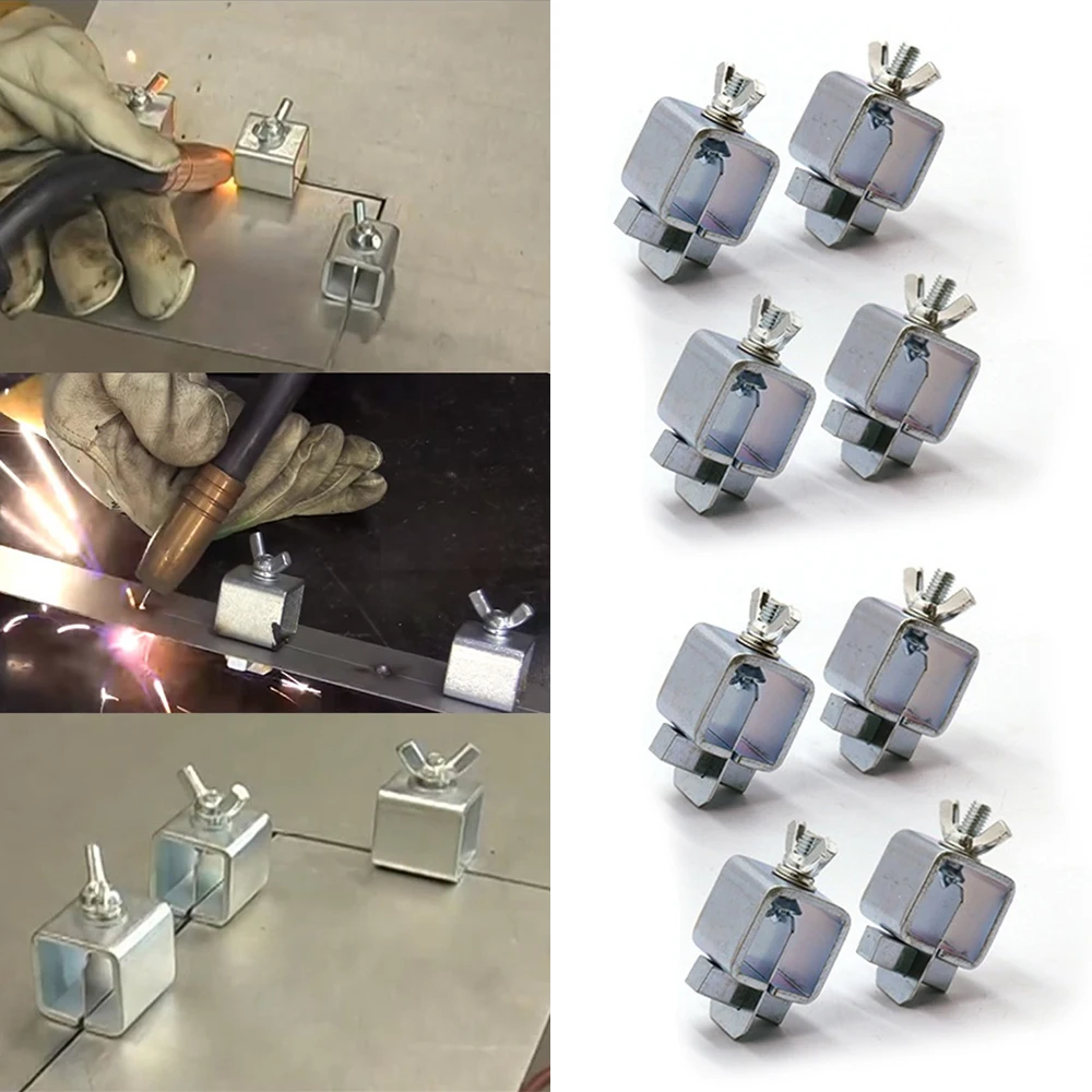 Butterfly Welding Positioner Soldering Clip Clamps Holder Butt Fixture Adjustable For Welding Clamps Tools Set