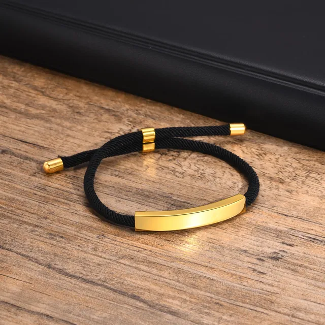 Mprainbow 남성용 맞춤형 ID 바 팔찌: 개인적 의미와 스타일의 완벽한 결합