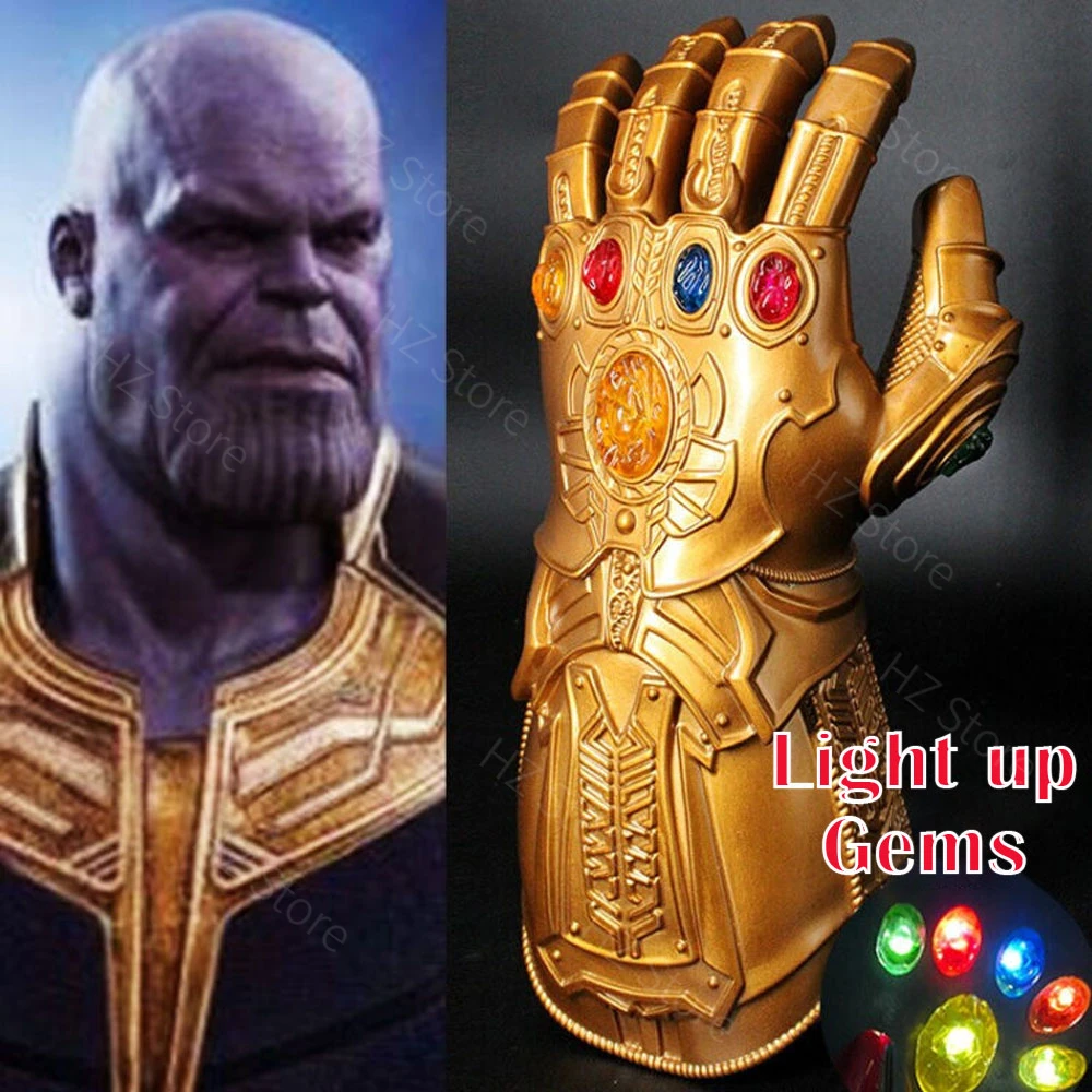 8cm Avengers Endgame War Thanos Infinity Gauntlet Glove For 7-12'' Figure Toys 