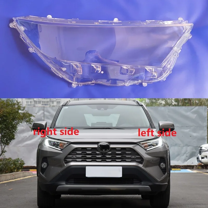 For Toyota Rav4 2020 2021 2022 Auto Headlamp Lens Cover Front Headlight