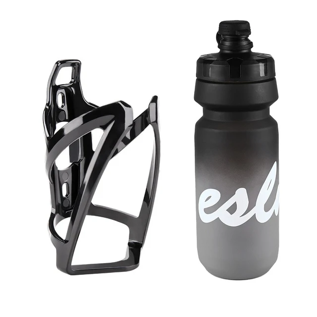 FZCSPEED Bike Water Bottles with Bicycle Holder 650ml Mtb Cycling Squeeze 22 oz Sport Bottle