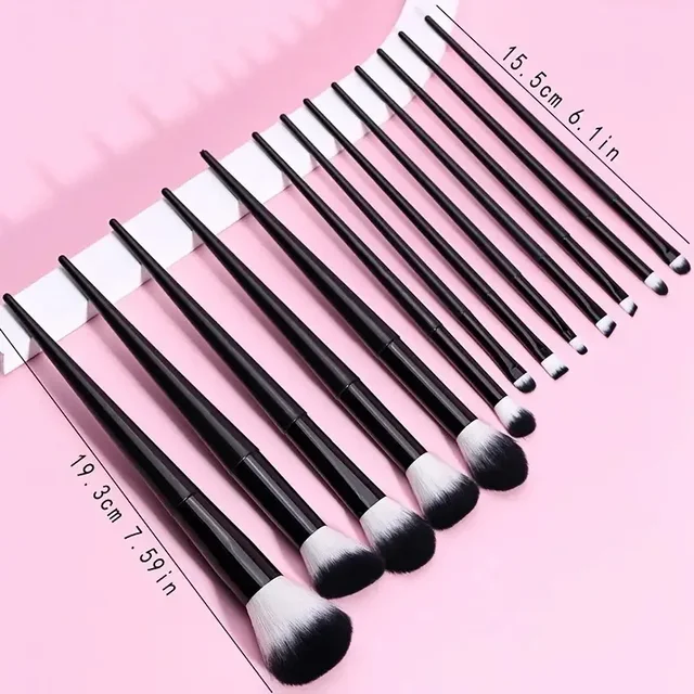 Set de 13 brochas de maquillaje para regalo: Rostro y Ojos | Emoape