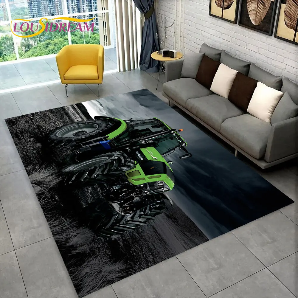 Car Tractor Series Pattern Floor Mat