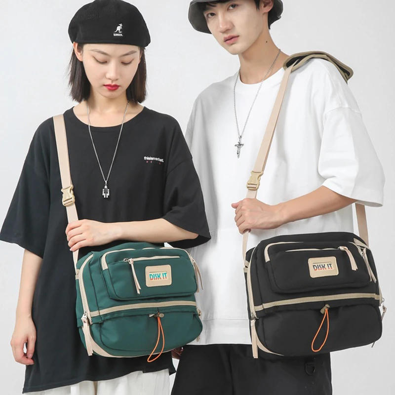 

2023 New Waterproof Women Messenger Bags Japanese Style Nylon Female Shoulder Bags Fashion Ladies Handbags Girls Crossbody Bags