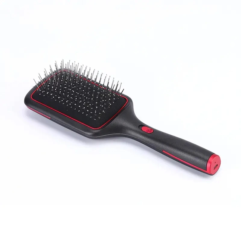 Wireless Charge Hair Straightening Brush Fast Heating Comb Curling Iron Styler Electric Comb Straightener With LED Display Comb dodocool 10w fast charge wireless car charge держатель для телефона