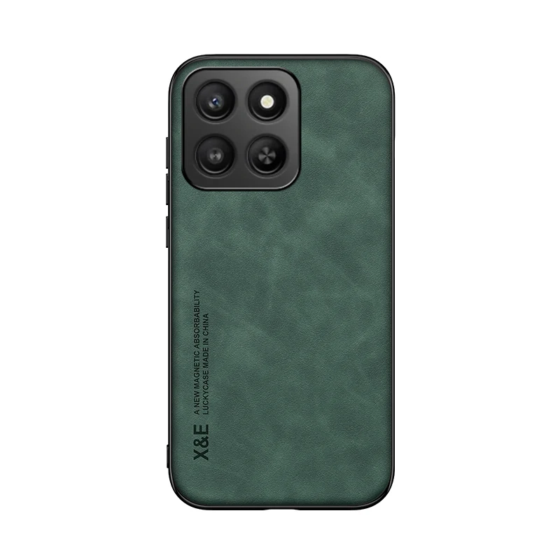 Luxurious PU Leather Soft Back Cover Case - Skin Feel Design