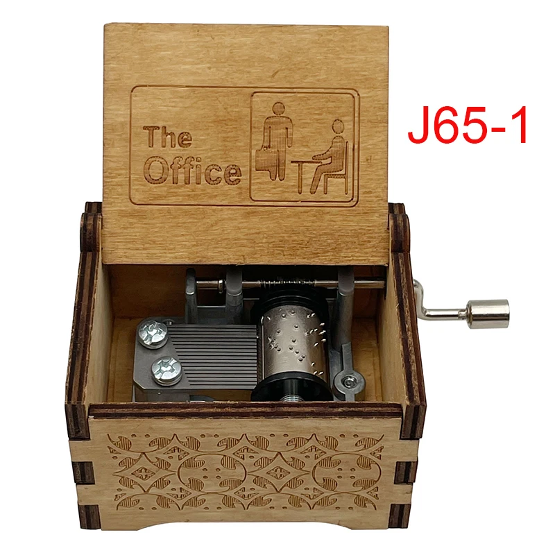Music Box Wooden Carved 18 note Music Boxes Gifts for Anime Fans Girlfriend Boyfriend Christmas New Year Birthday