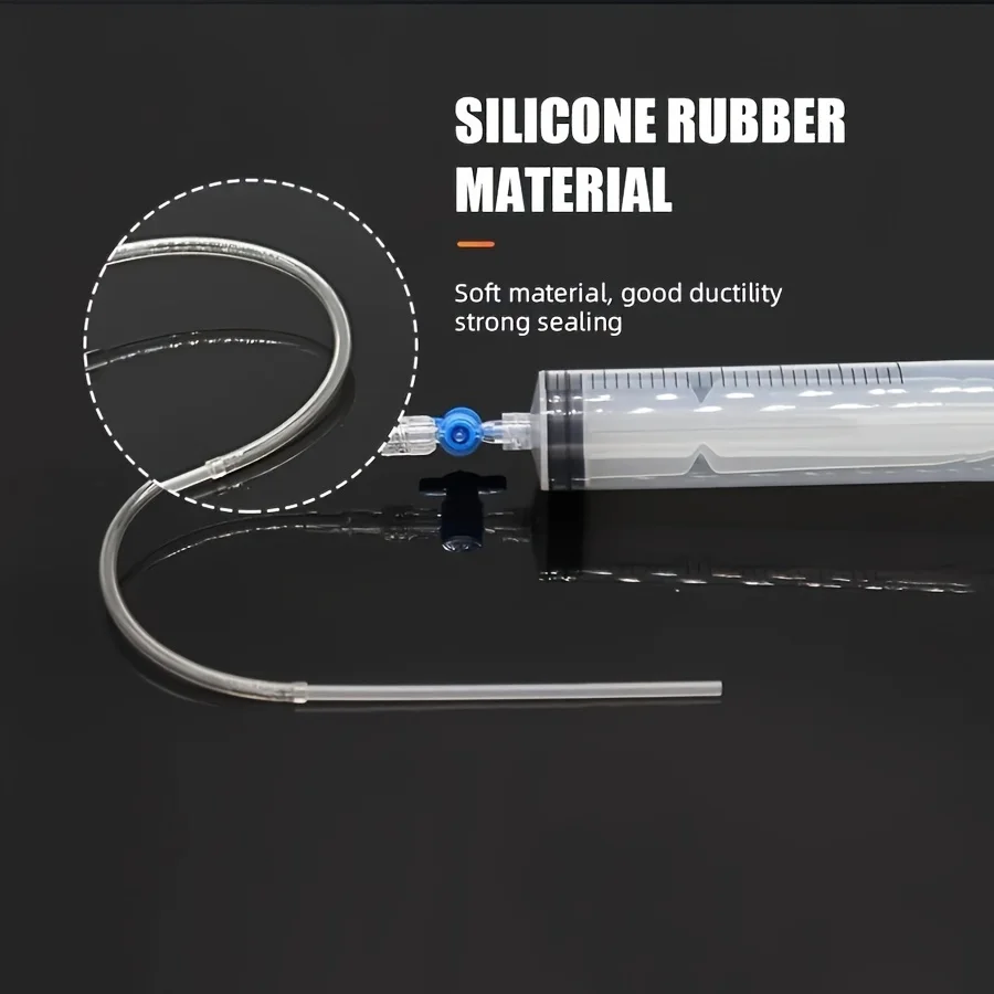 Bicycle Tire Injection Tool 60ml Tire Tubeless Sealant Injector Oil Mineral Change Tool For Bike Repair Tools