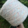 Immitation Mohair Wool Yarn for Knitting Soft Plush DIY Sweater Scarf, Crochet Thread, Puffy Rainbow Color, Freeship, 50g/Ball 2