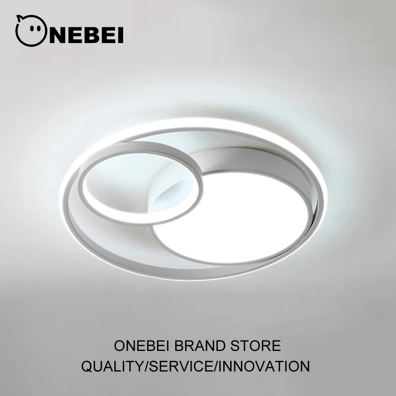 Modern Minimalist LED Ceiling Light Living Room Bedroom Dining Room Ceiling Light Dimmable Room Decoration Home Lighting