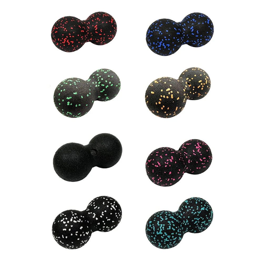 Peanut Massage Ball EPP Lacrosse Myofascial Ball High Density Lightweight Fitness Body Fascia Exercise Relieve Pain Yoga
