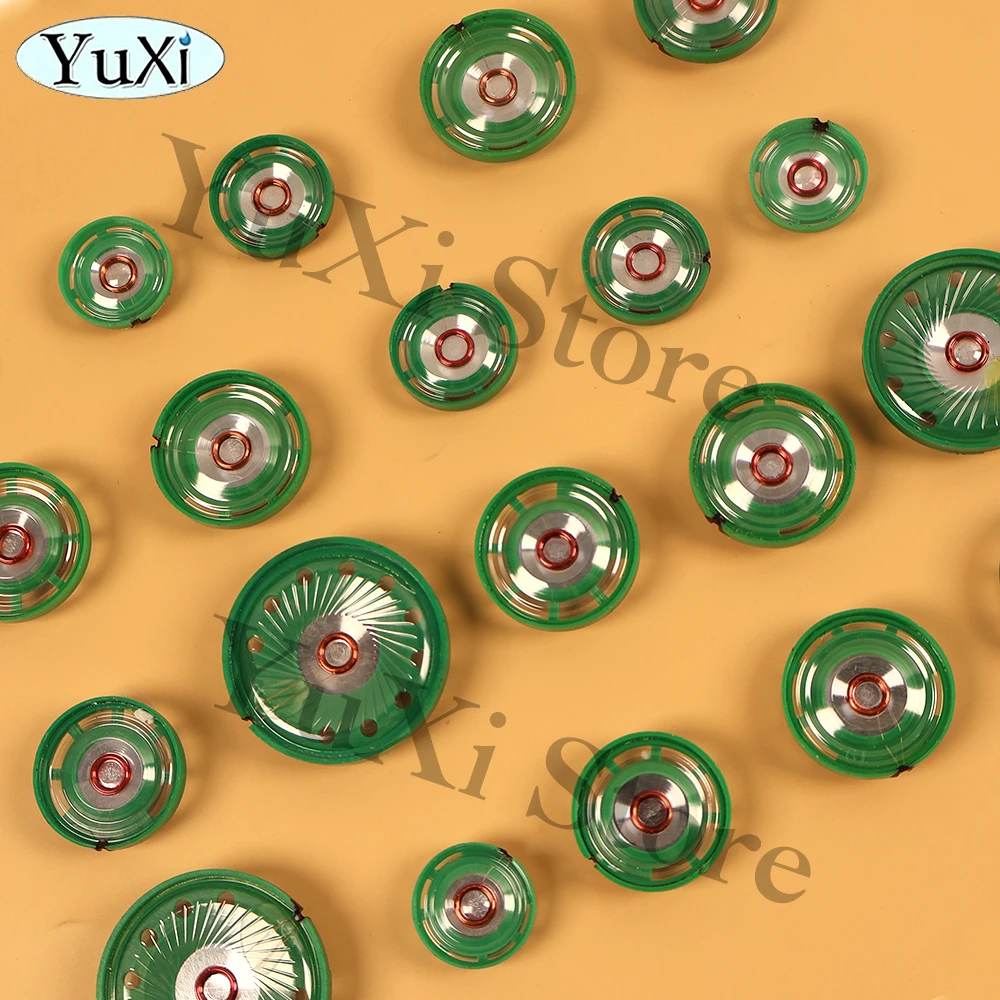 2Pcs 8 Ohm 0.25W 0.5W Horn Loudspeaker 8R Diameter 20mm 21mm 23mm 27mm 29mm 36mm 40mm LoudSpeakers 5