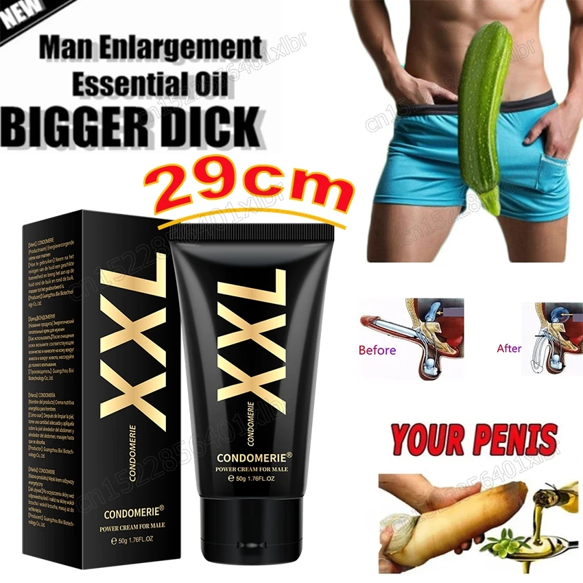 Crème Homme 2 Pièces – Agrandissement, épaississement, Retardant, Fabriqué En Chine