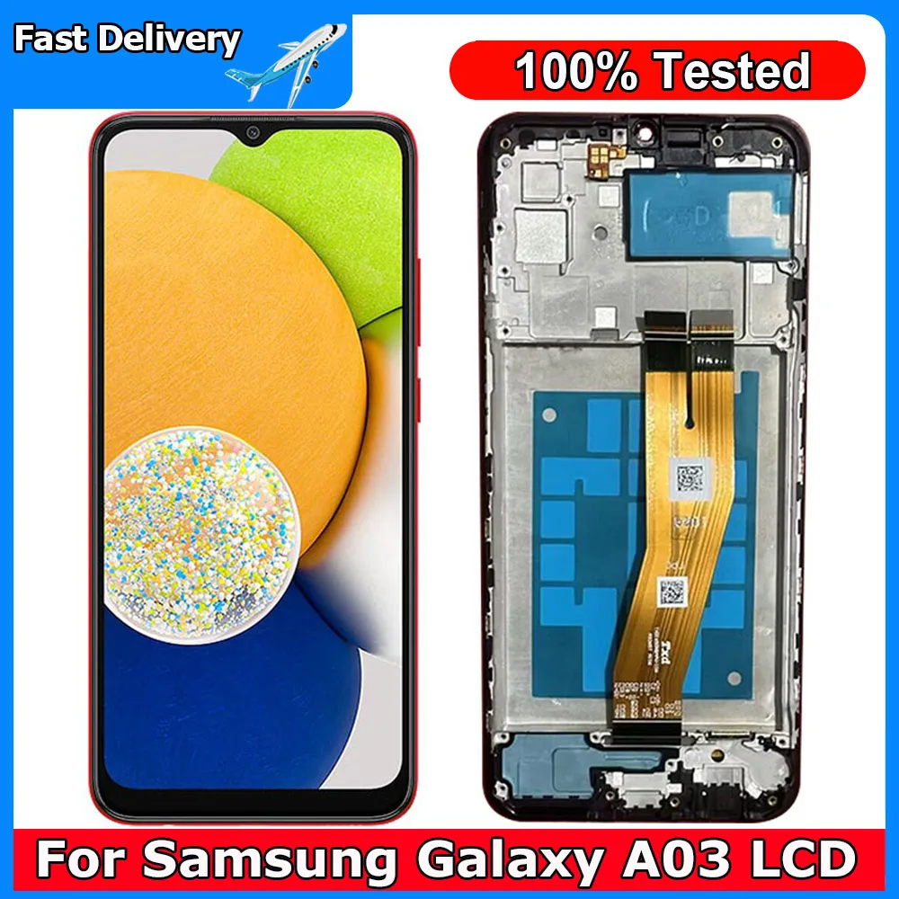 

6.5" Screen For Samsung Galaxy A03 LCD Display Touch Screen Sensor Digiziter Assembly Replace For Samsung Galaxy A03 A035 LCD