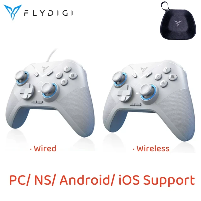  FLYDIGI Direwolf Wired Gaming Controller, Hall Lineness  Trigger, Hybrid 8 Directions D-Pad, Motion Sensing Function, Multi-Platform  Controller for Windows PC, Nintendo Switch, Steam, Xcloud Ect : Video Games