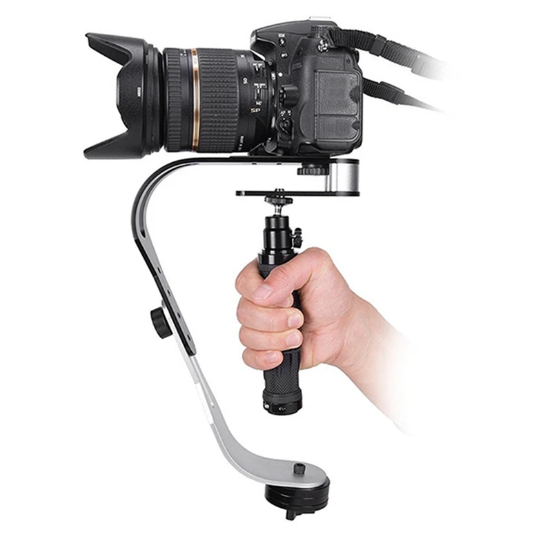 DSLR Cameras Camcorder Portable Bow-Shaped Handheld Steady Video Stabilize Anti Shaking Balance Stabilizer images - 6