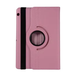 360-Degree Rotating Protective Case for Huawei Tablets - Versatile Stand and Durable Cover (Pink)
