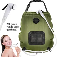 20L Outdoor Camping Shower Water Bag