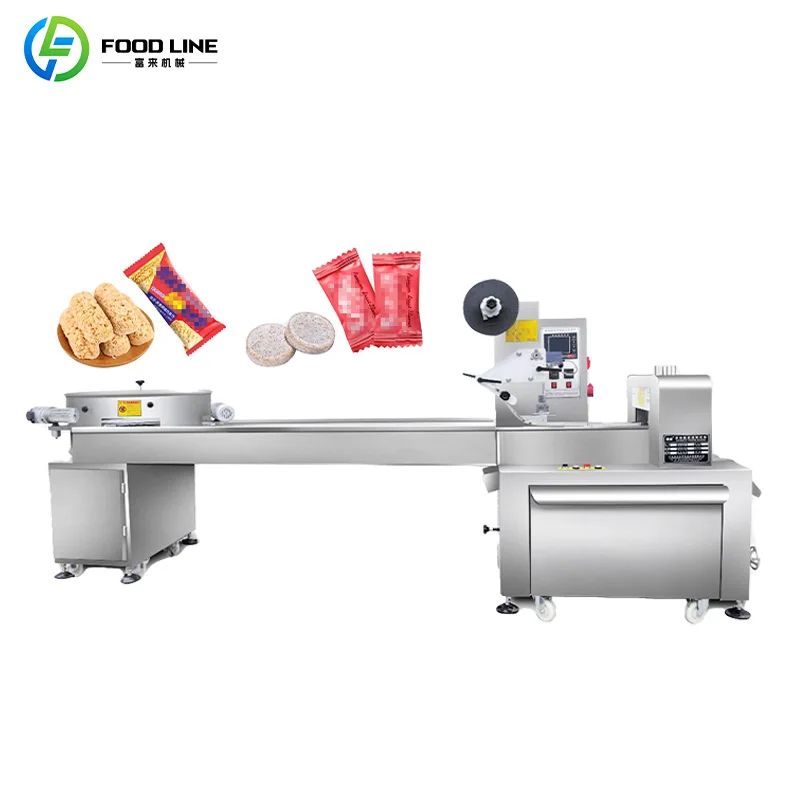 Macchina per Imballaggio Cuscini Personalizzata, Macchinario per Confezionamento in Plastica, Macchina per Imballaggio a Strisce - immagine 2