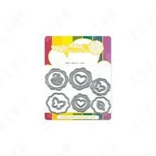 

Wax Seals New Arrival Metal Cutting Dies Scrapbook Diary Decoration Stencil Embossing Template Diy Greeting Card Handmade