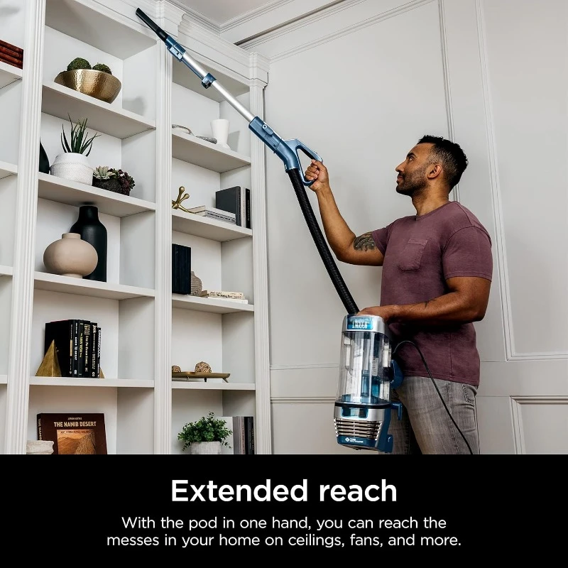 Upright Vacuum with DuoClean PowerFins, HairPro, Powered Lift-Away, Self-Cleaning Brushroll, & Odor Neutralizer Technology,