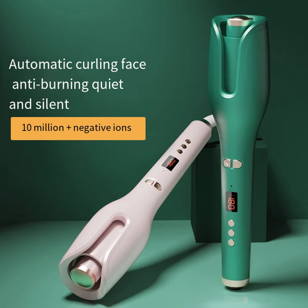 

Multi-Automatic Hair Curler Hair Curling Iron LCD Ceramic Rotating Hair Waver Curling Wand Irons Hair Styling Tools