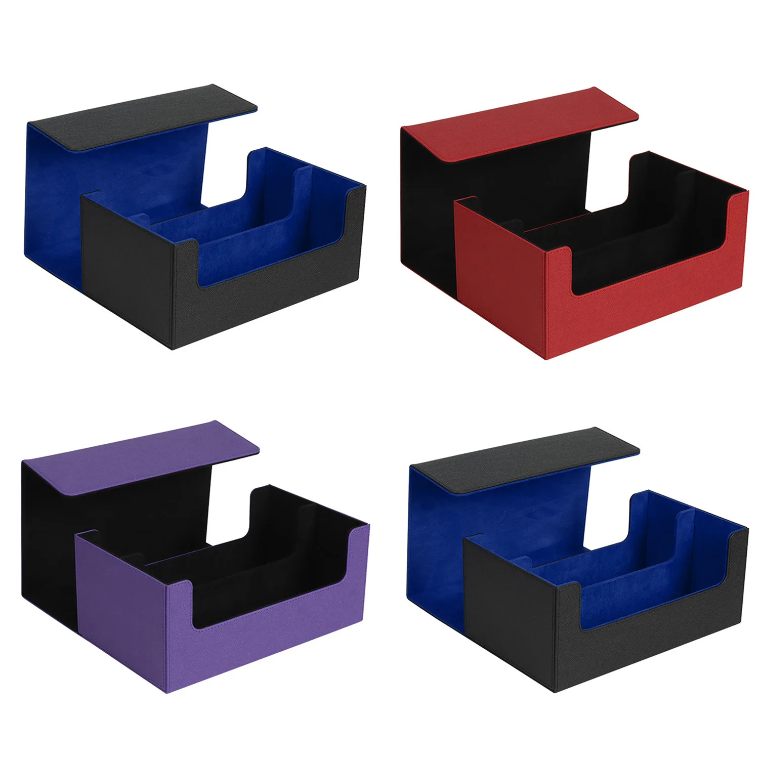 

Double Slot Magnetic 35PT/130PT Card Bricks Collection Box Holder Storage Case Big Volumn for MTG/TCG/ PTCG/PKM Trading Cards