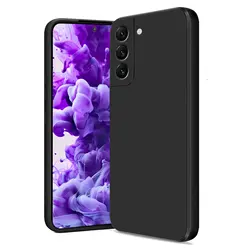 Black Shockproof Silicone Phone Case - Protective Soft Cover (For S8)