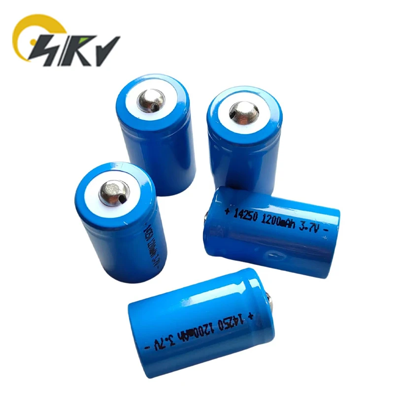 Wholesale Custom 14250 Replacement Lithium Battery Red / Green External