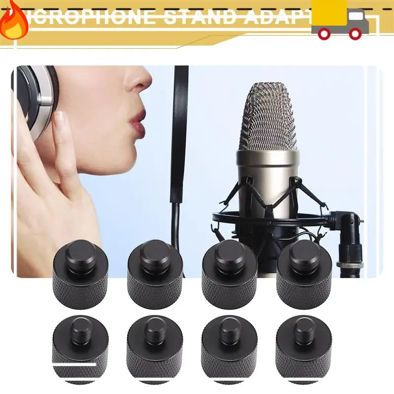 할인-8개 마이크로폰 1/4 남성용-3/8 여성용 및 3/8 남성용-1/4 여성용 카메라 나사 어댑터(카메라 삼각대 스탠드용)