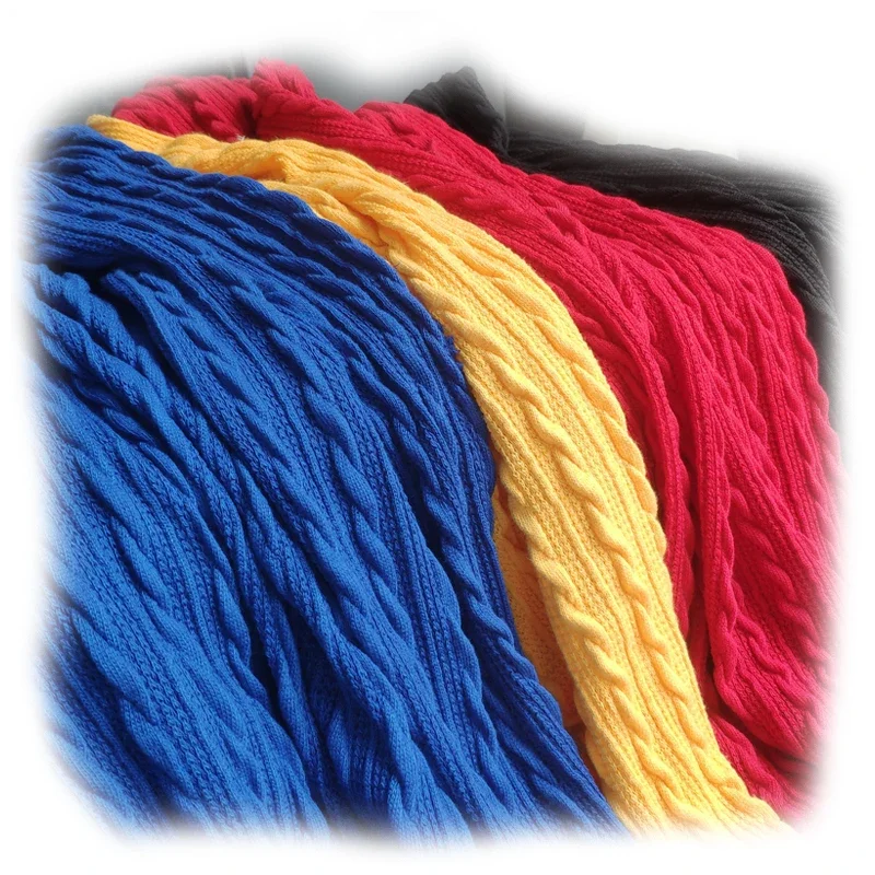 Coarse Knit Blended Fabric 5