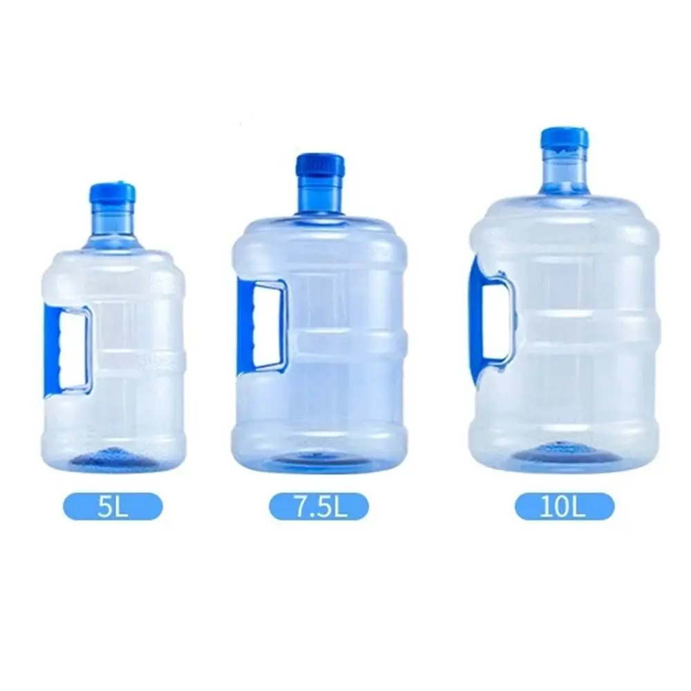 Durable Pure Water Bottle Jug Outdoor Car Storage Bucket Food Grade Mineral Water Container Portable Reusable Dispenser Barrel