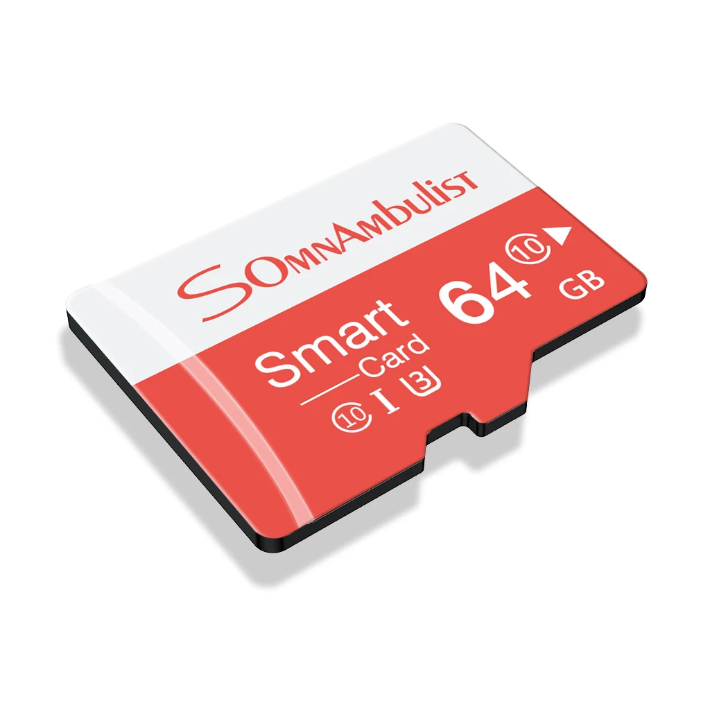 64GB High Speed C10 U3 V30 Memory Card For Drones Cameras Surveillance Devices Micro SD Card A1 Mini TF memory card