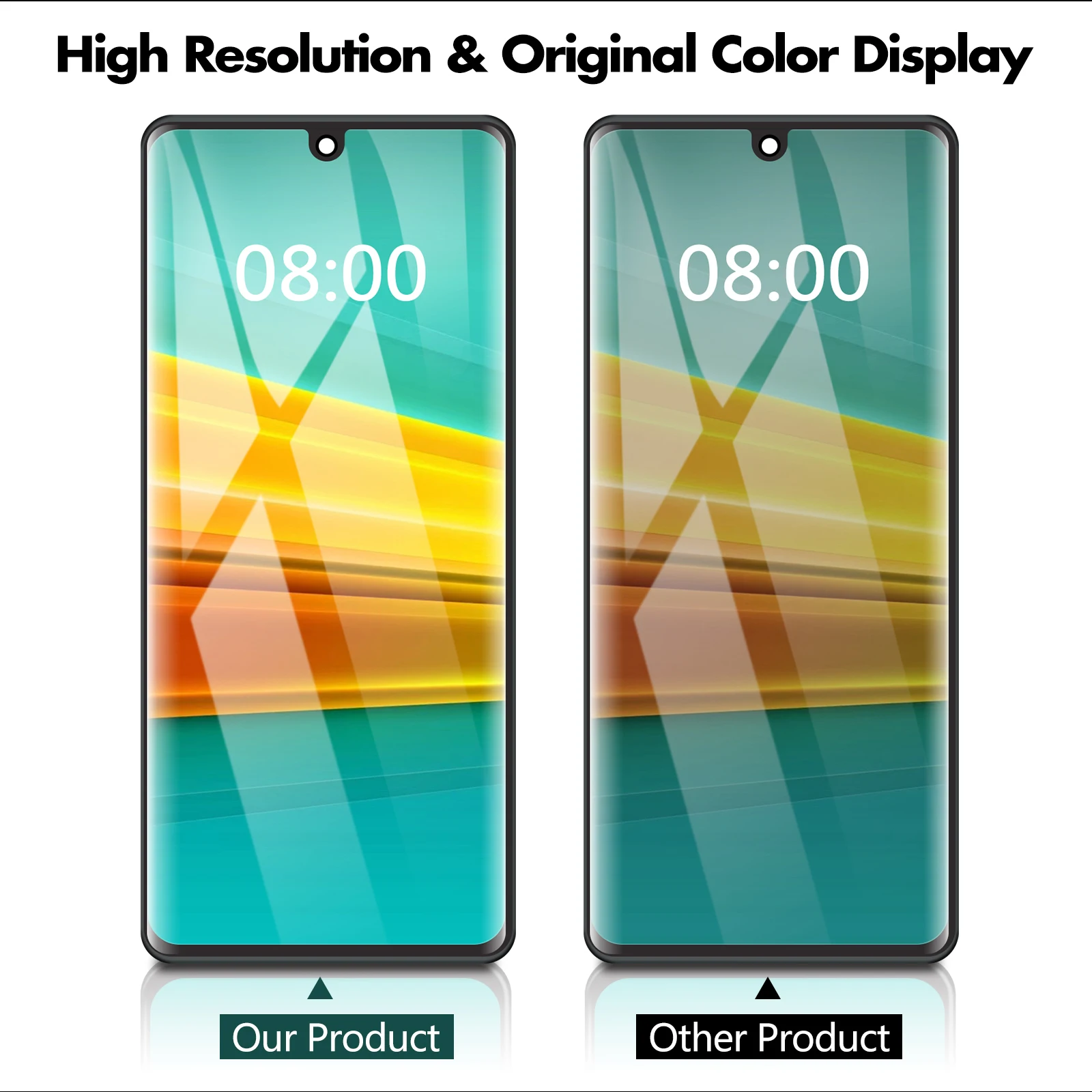 Ori LCD 디스플레이 터치 스크린 디지타이저 어셈블리 교체 부품, Oneplus ACE2 PHK110 Oneplus 11R CPH2487, 6.74 인치