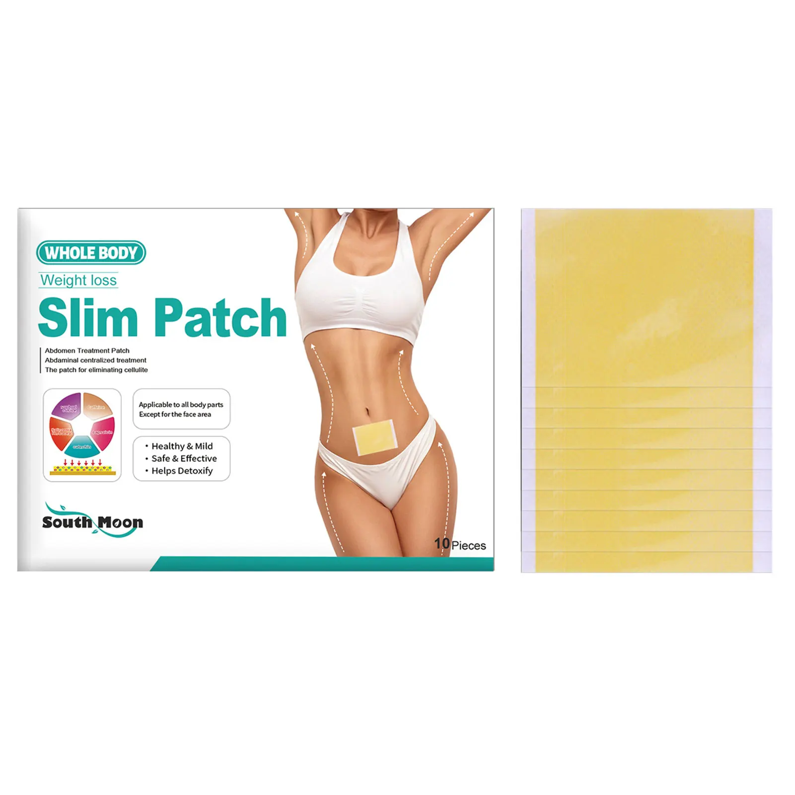 Weight Loss Products 10pcs Navel Weight Loss Slim Patch Fat Burning Slimming Detox Stickers Belly Anti Cellulite Remover Plaster Body Shaping Patches
