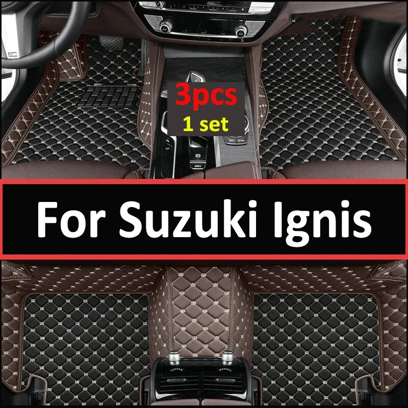 

Автомобильные коврики для Suzuki Ignis MF 2016 2017 2018 2019, кожаный напольный коврик, прочные коврики, коврик, набор автомобильных аксессуаров, детали интерьера