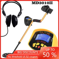 MD3010II – détecteur de métaux haute sensibilité souterrains, recherche d'or et de trésors 