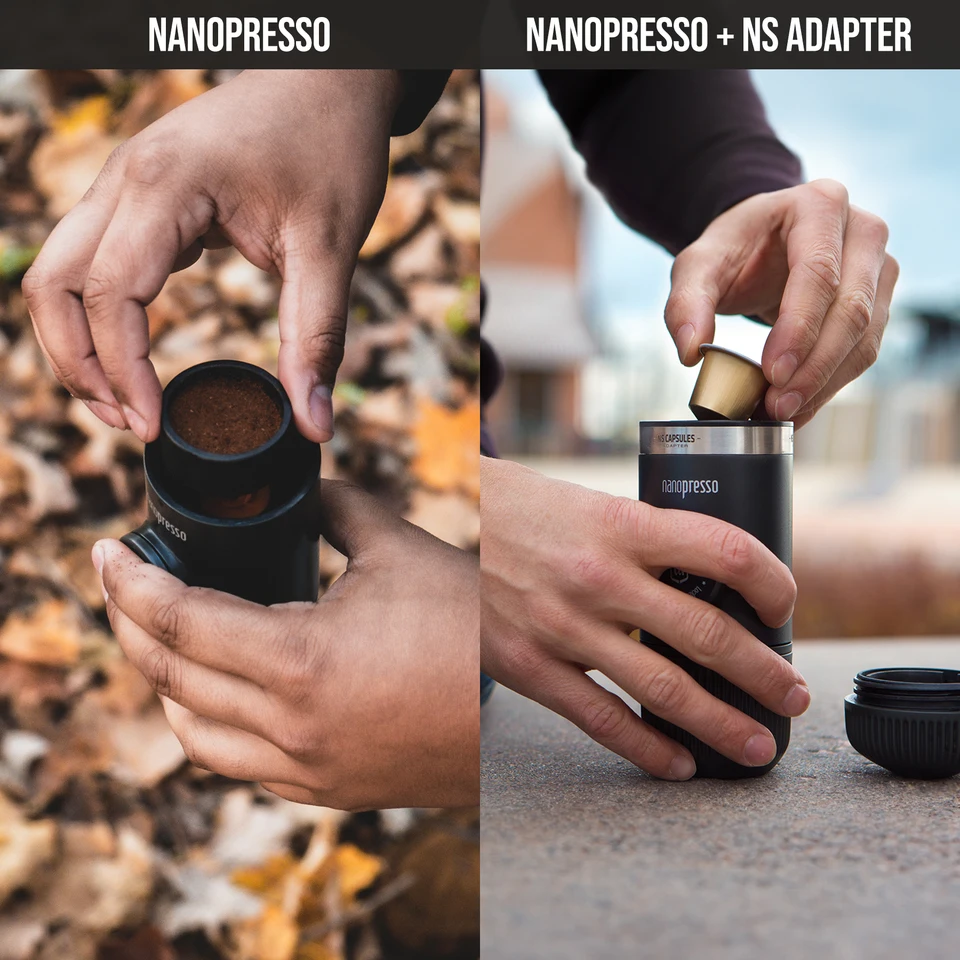 Wacaco Nanopresso ポータブル エスプレッソ メーカー NS アダプター