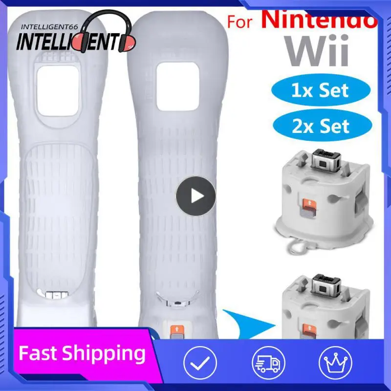 Telecomando Integrato Motion Plus Per Controller Wii Telecomando Wii Nunchuck Controller Wireless Gamepad Controle