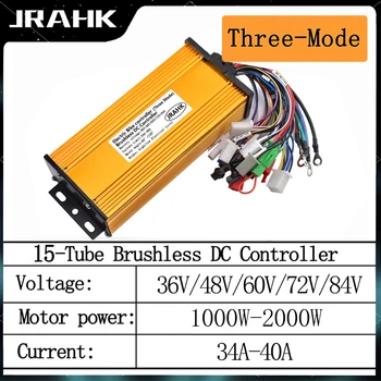 JRAHK 전기 자전거 60V 2000W 컨트롤러 48V 1000W 사인 컨트롤러 48V 1500W 60V 1500W 컨트롤러 72V BLDC 컨트롤러