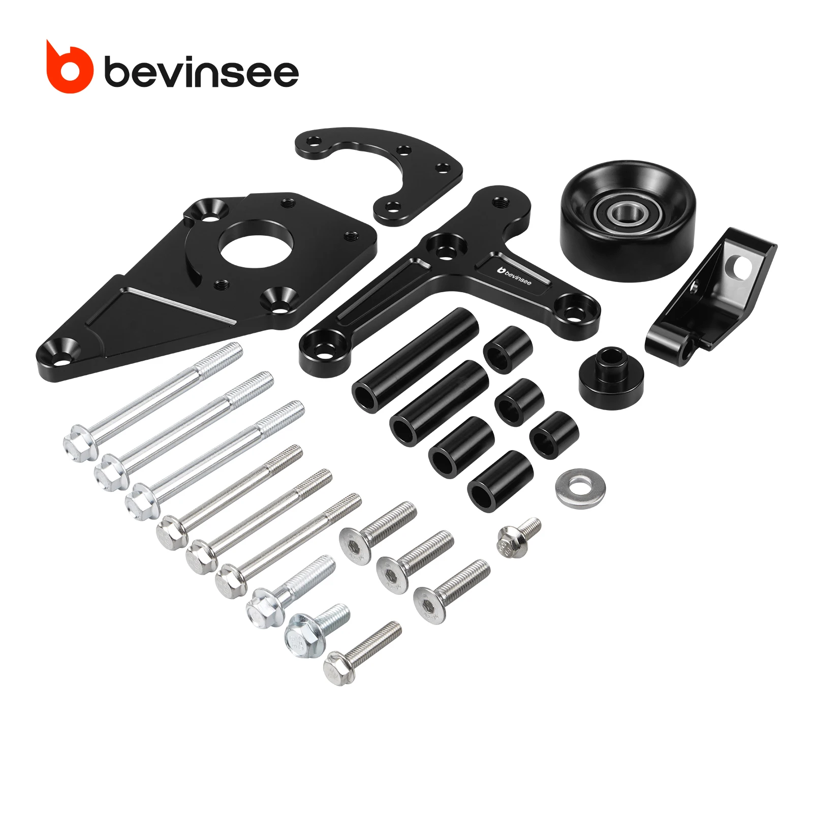 PTNHZ RACING LS Idler Relocation kit for LS1 Intake Manifold Swap 5.3