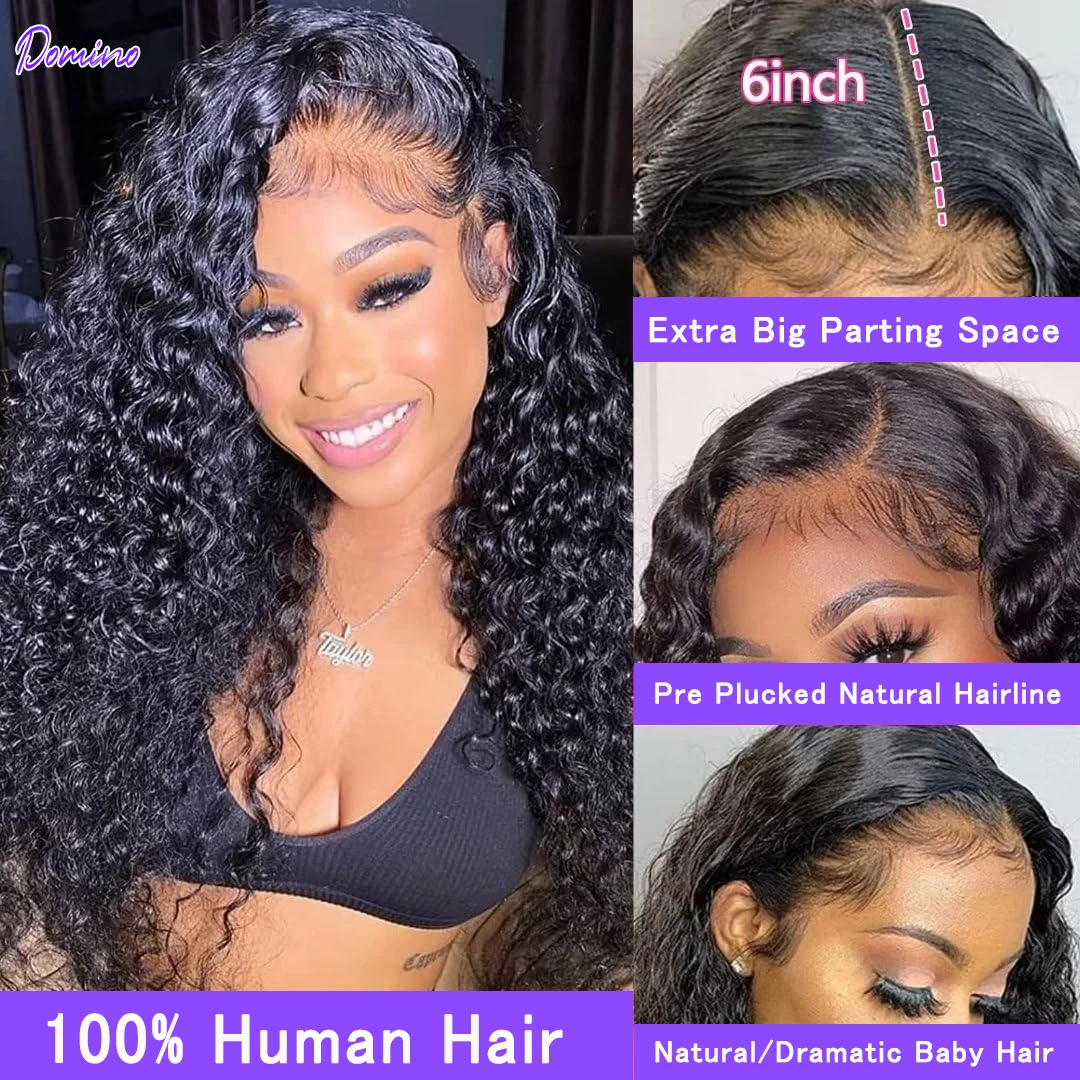 

Water Wave Lace Front Wig 13x4 Hd Lace Frontal Human Hair Wigs For Women Brazilian Remy Lace Closure Wig Baby Hair Pre Plucked
