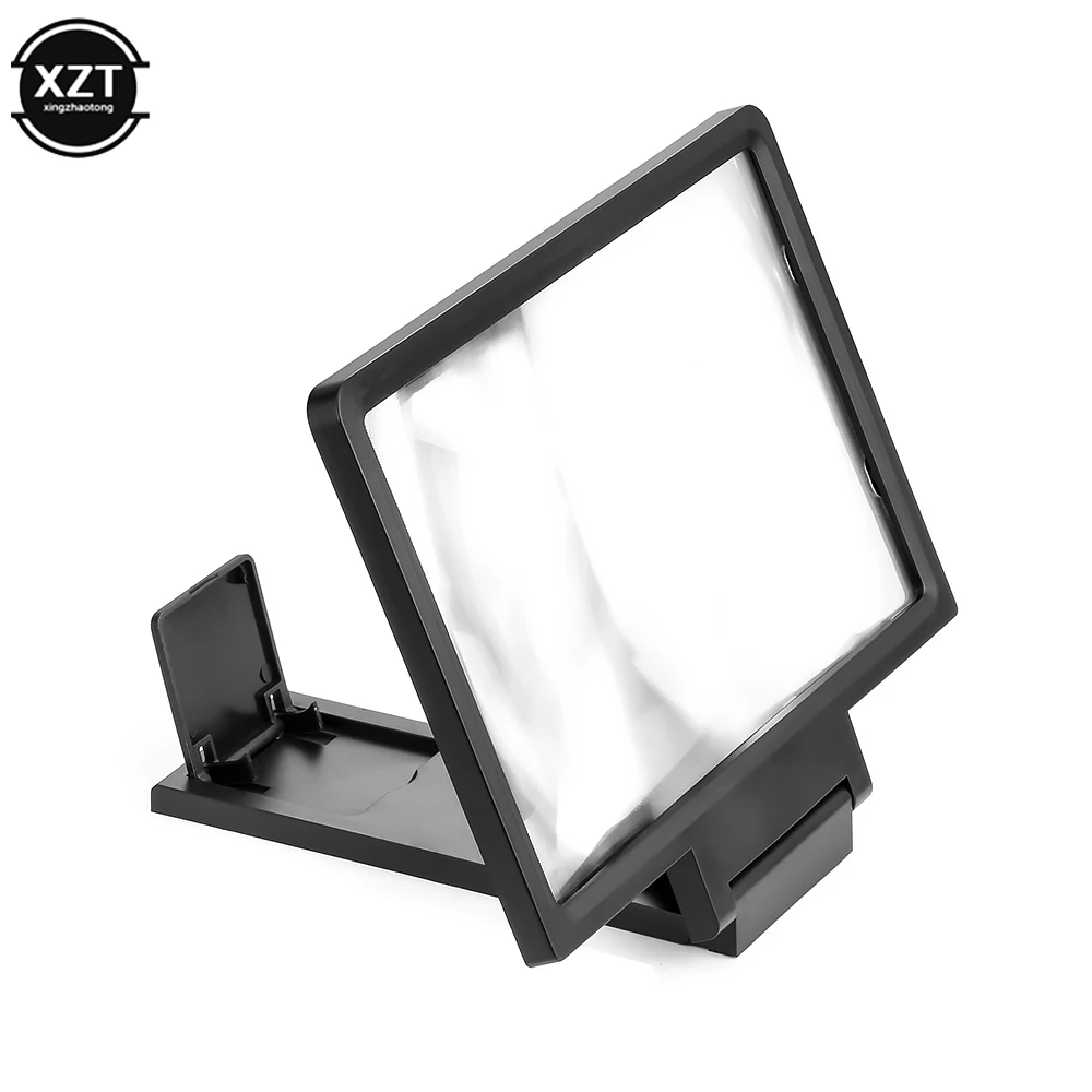 1pc Mobile Phone Screen Amplifier 3D Magnifying Glass Stand Magnifier HD Video Amplifier Phone Stand Enlarged Screen Bracket phone screen amplifier