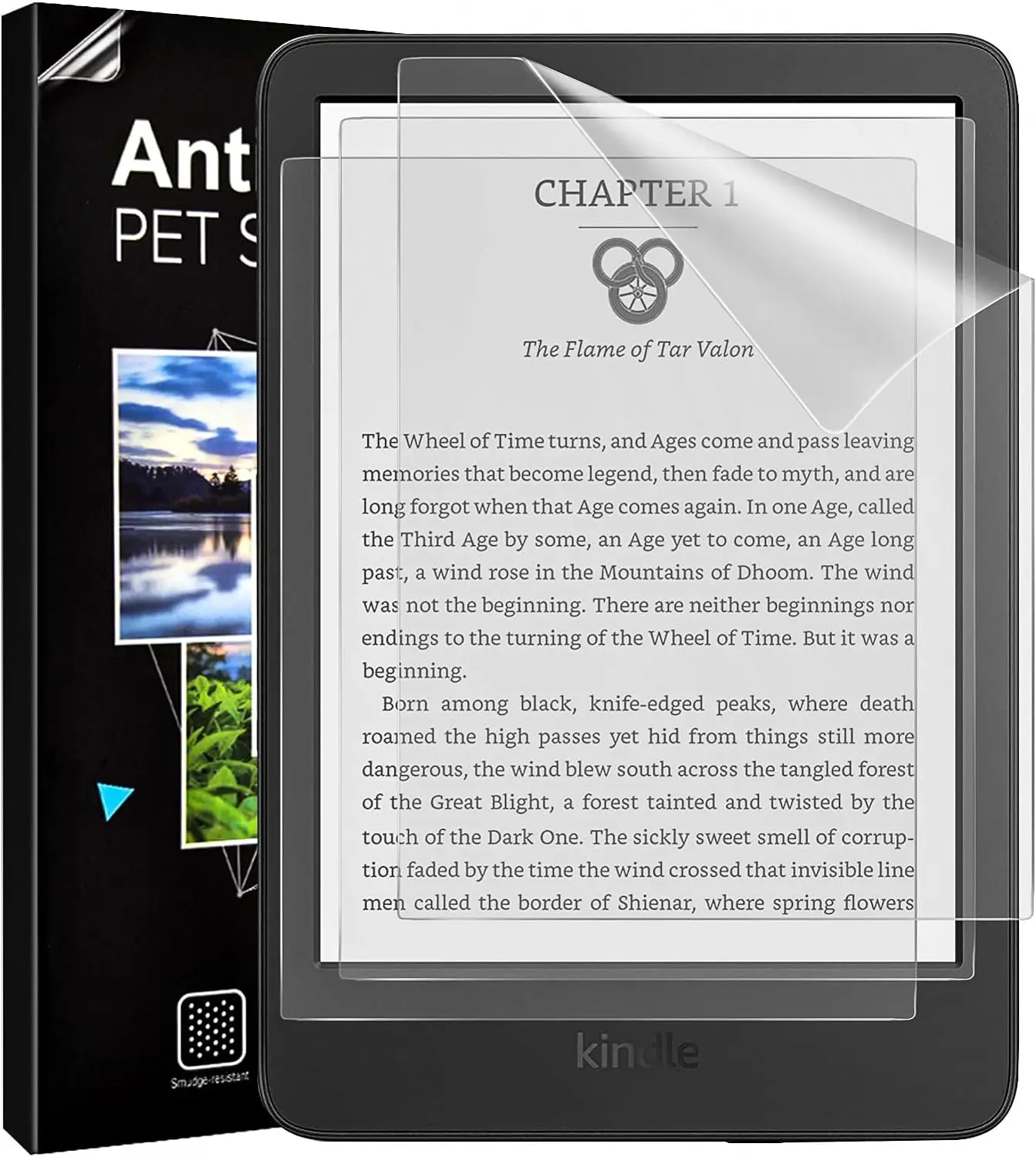 Protetor de Tela Anti-reflexo Tela Pet Resistente a Riscos Novo Kindle 11th 10th Generation 20232023 Lançamento Peças