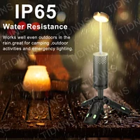 Telescopic Camping Light Rechargeable Fishing Lantern Dimming Night Atmosphere Light Emergency Light for Power Failure 10000mAh 6