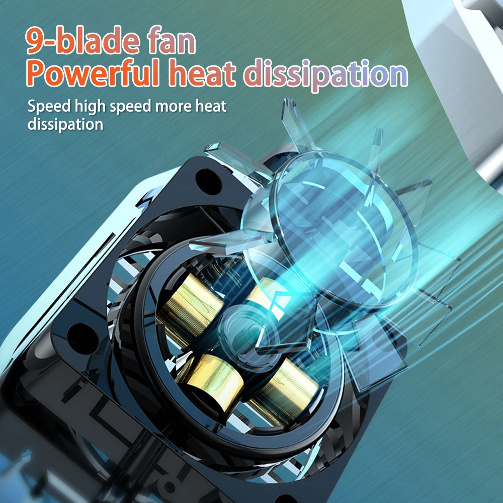 Universal Mini Mobile Phone Cooling Fan Radiator Air Cooler Cool Gadgets Coolers Portable Air Conditioner For iPhone/Xiaomi H15 mini portable fan portable fan phone cooler mobile radiator cell phone fan air cooler